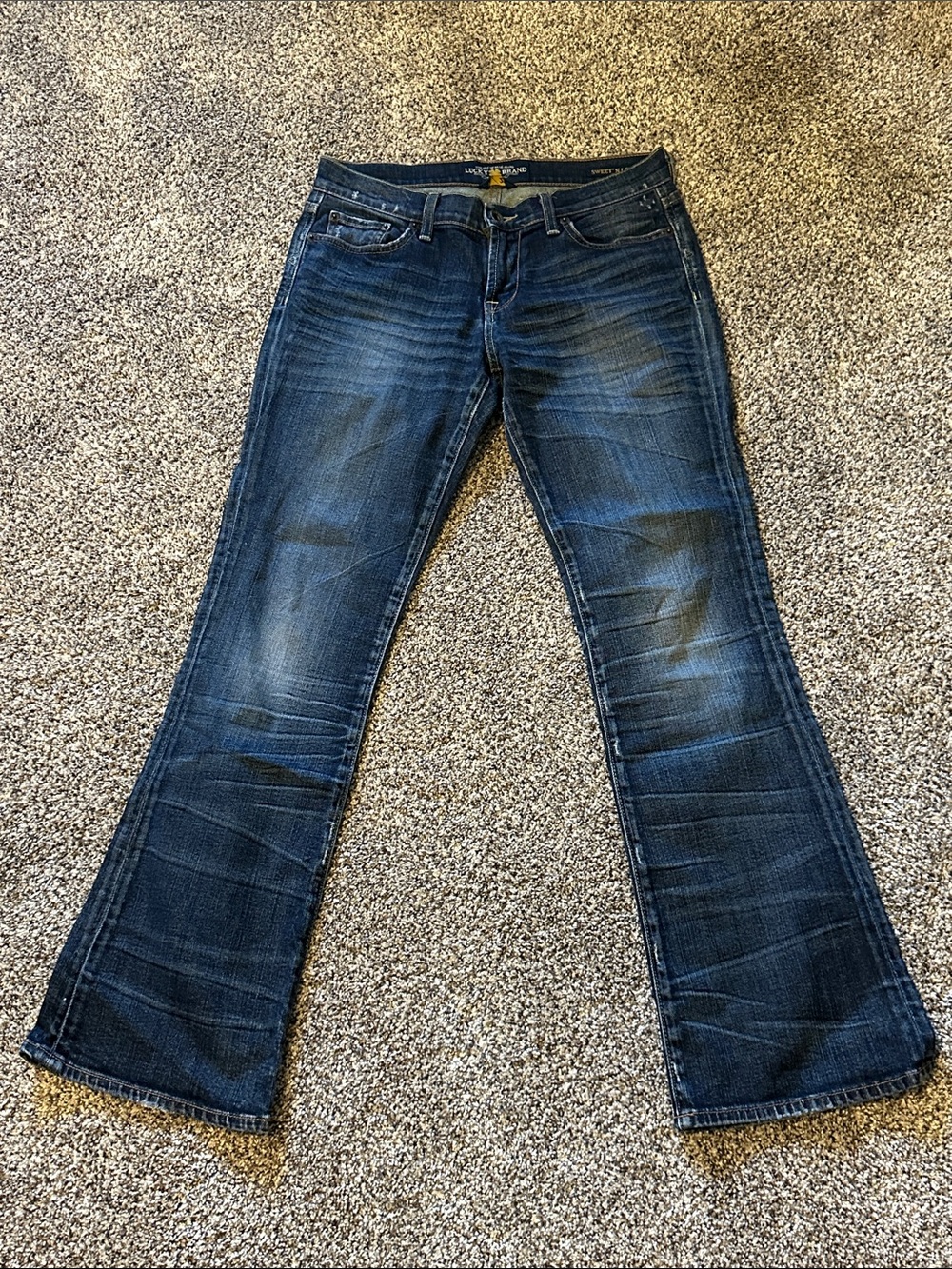 Lucky Brand Dark Indigo Boot Cut Jeans